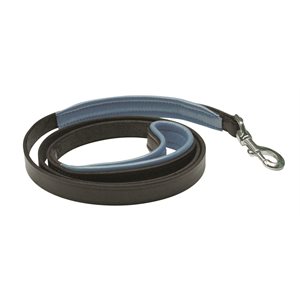 PADDED LEATHER DOG LEASH - CLOSEOUT COLORS