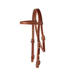 1" WIDTH BROW BAND BUCKLE END HEADSTALL