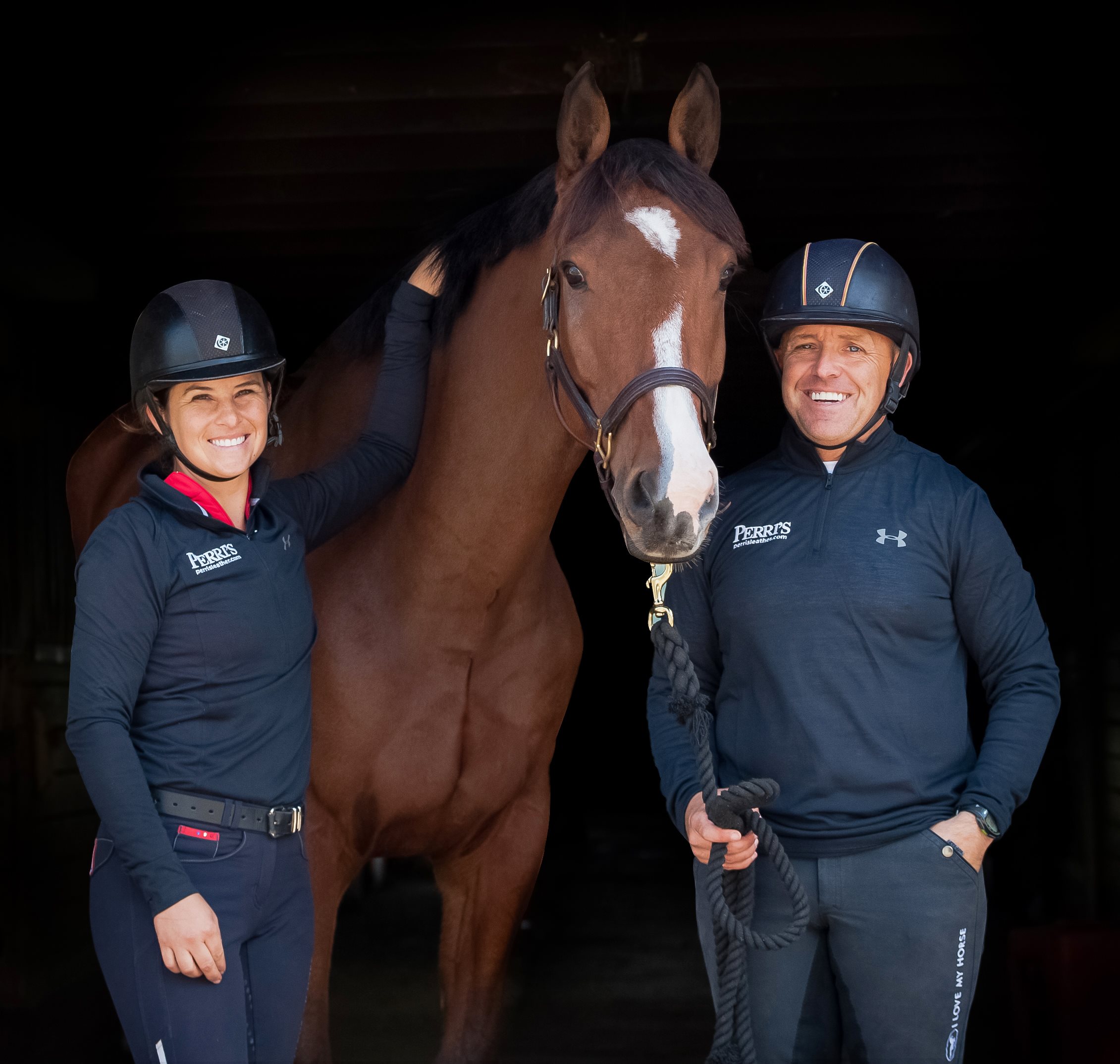 Buck and Andrea Davidson Perri's Leather Sponsored Riders